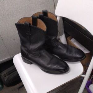 Ariat Black Men’s Pull-On Leather Boots